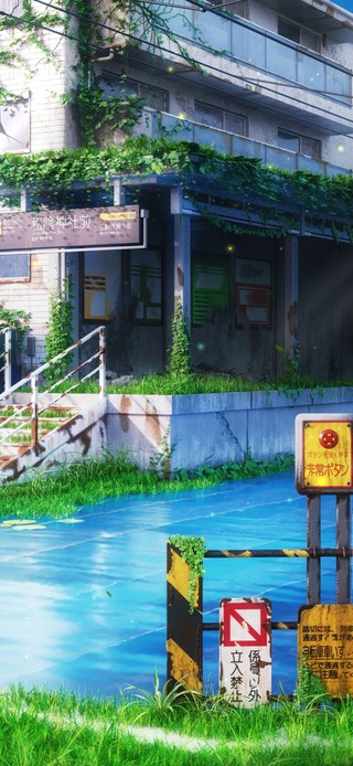 4K唯美治愈东京城市废墟