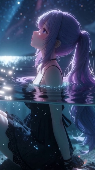 水中女孩