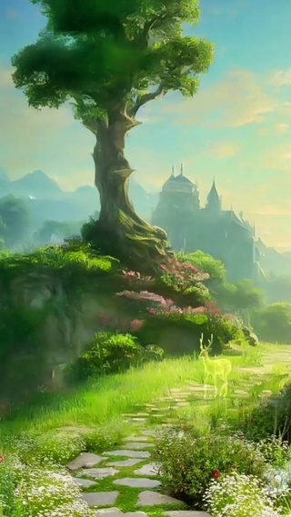 唯美童话世界。