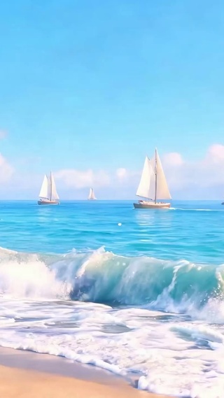 蔚蓝大海
