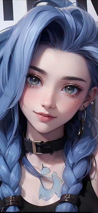 大眼睛的金克丝