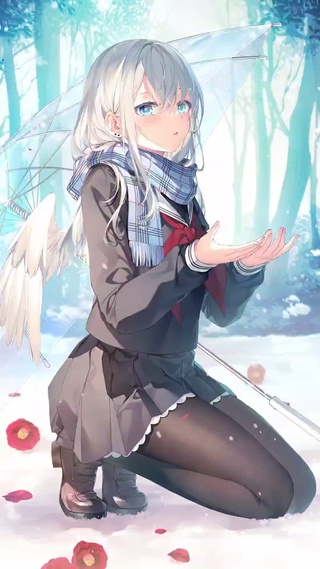 雪....