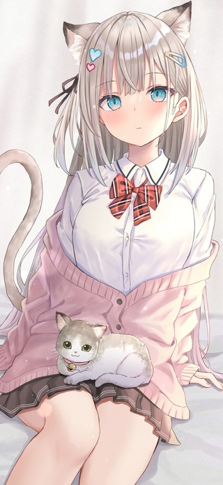 4K唯美清纯可爱猫耳少女