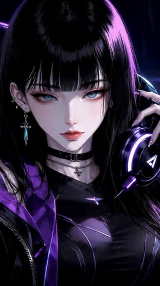 赛博朋克电竞美少女