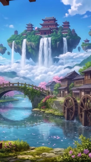 浮空仙境