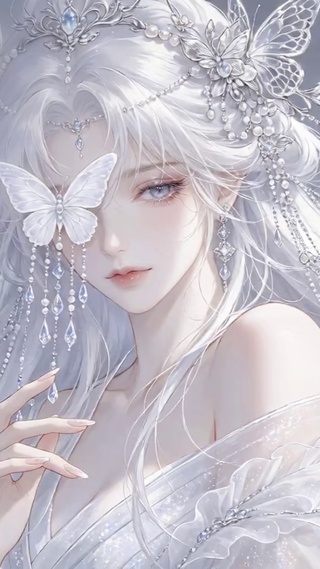 幻蝶纯白少女