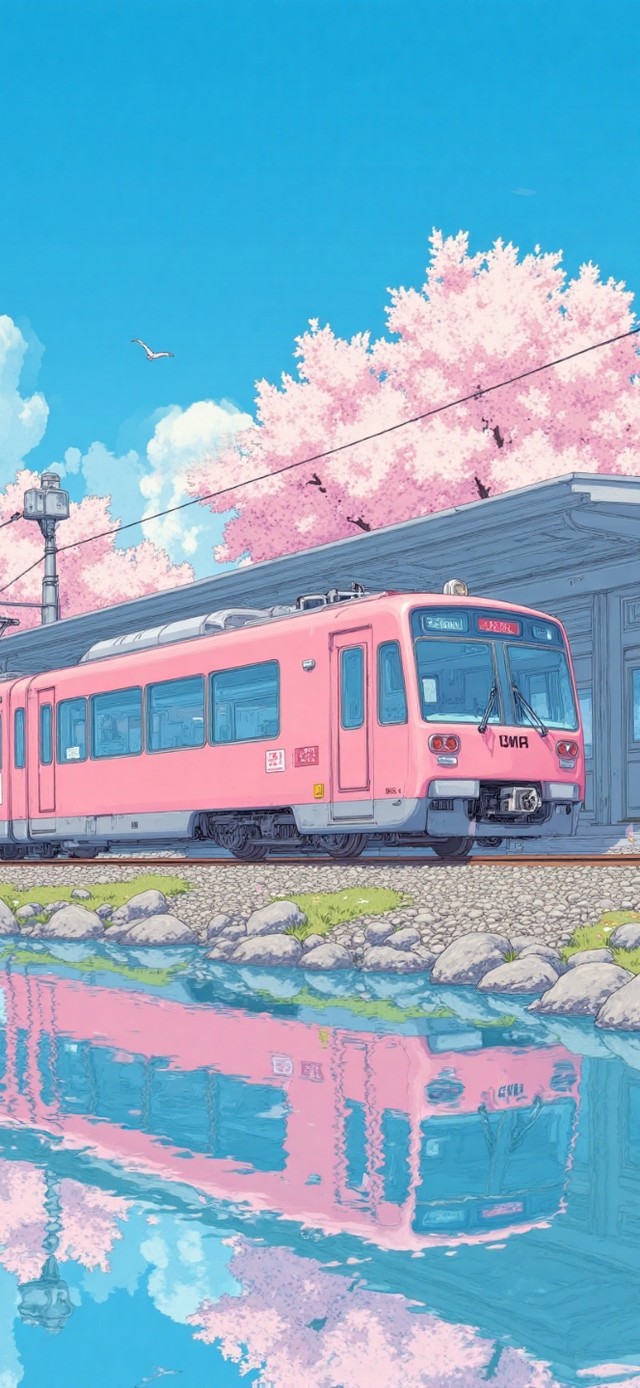 开往春天的粉色列车