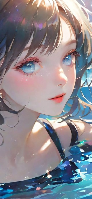 游泳女孩