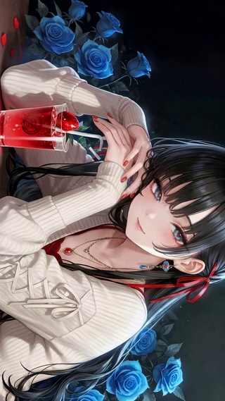 蓝玫瑰少女