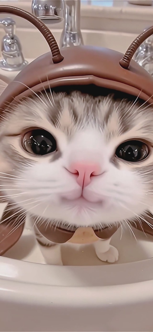 广东双马尾小猫