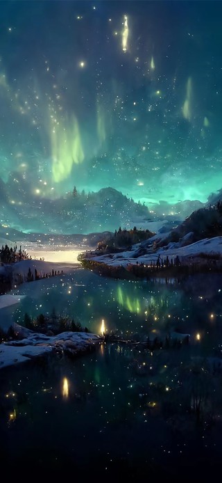 治愈星海风景