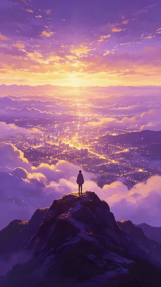 晚霞美景