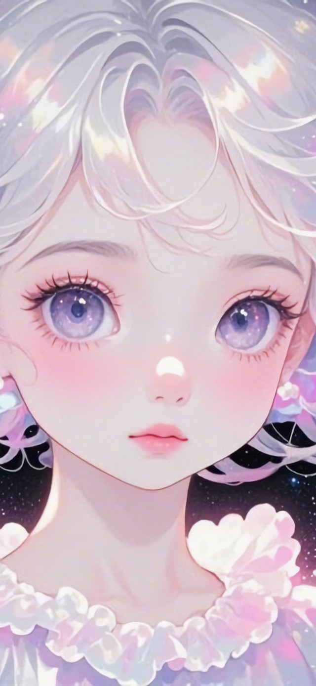 花漾壁纸|星光童话少女