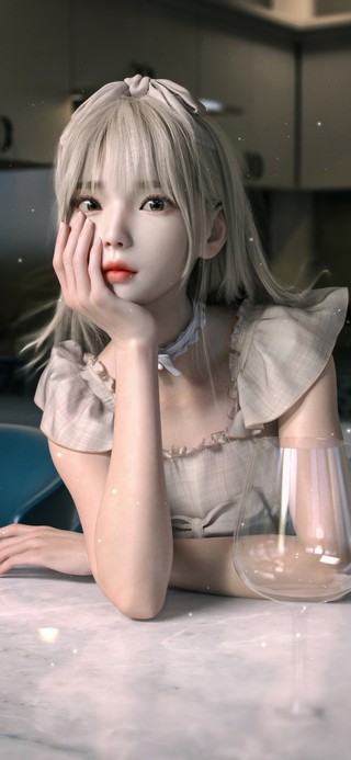 4K唯美清纯美女