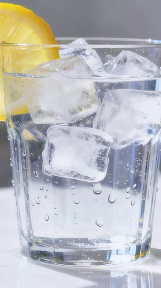 柠檬气泡水