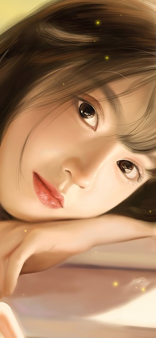 看书的女孩子