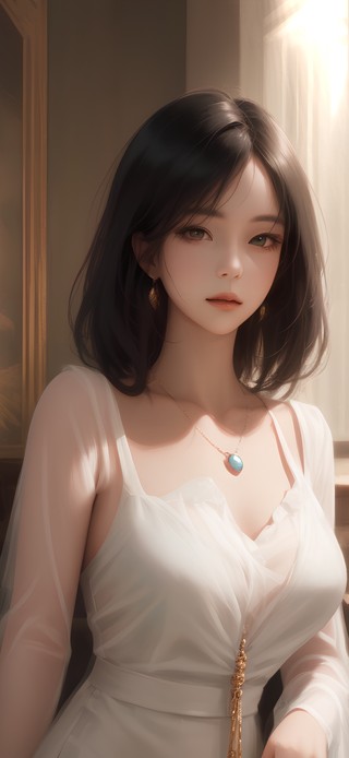 清纯可爱美女