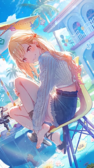 可爱女孩