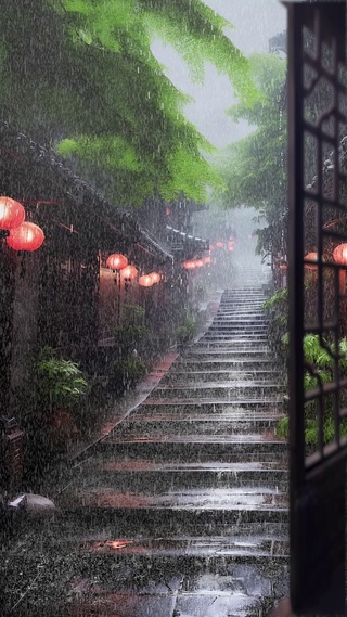 江南烟雨