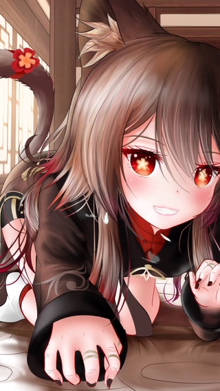 原神胡桃小猫咪