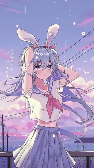 我惊羡人间烟火花开满，偏偏走不到月圆-少女