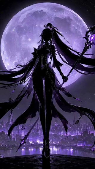 紫月夜城暗影女战姬
