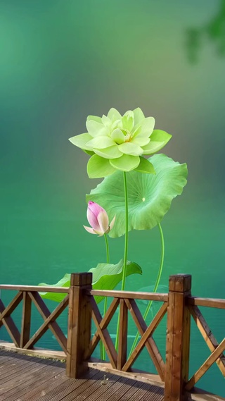 观荷静心