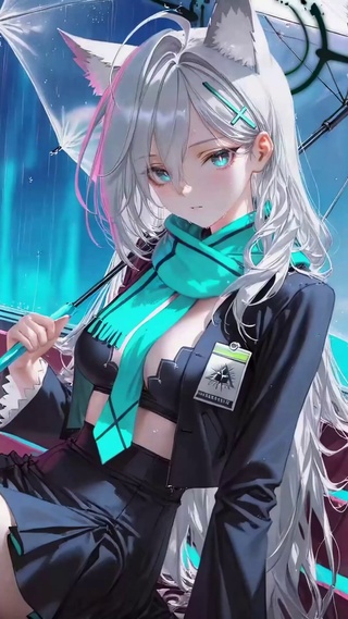 雨夜都市少女砂狼白子