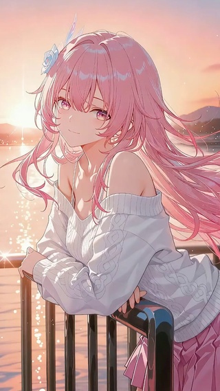 湖边爱莉希雅
