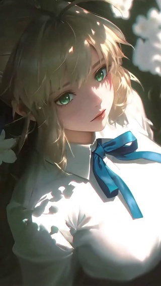二次元唯美少女