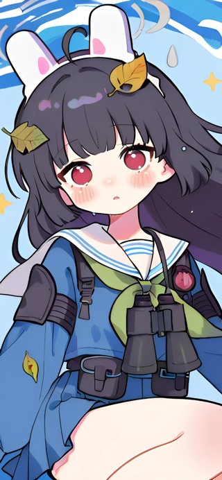 霞泽美游-4k插画