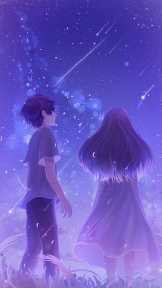超清壁纸—与你赴约流星雨