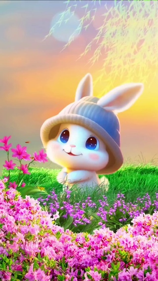 治愈风景～可爱兔兔