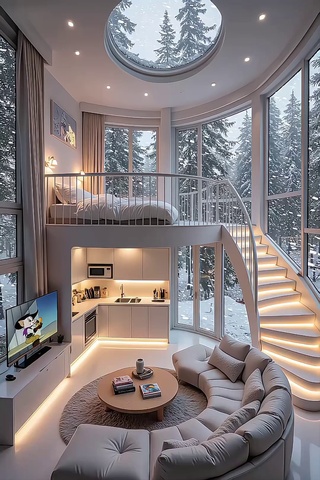 雪中小屋