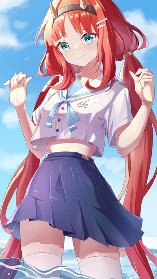 【原神】超可爱的水手服妮露！