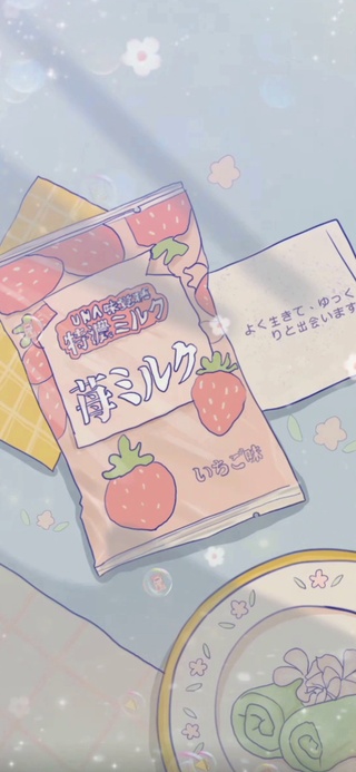 贩卖零食架草莓味