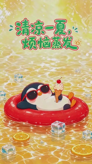 清凉一夏，烦恼蒸发