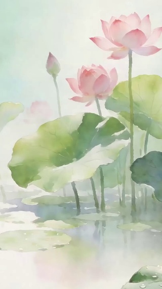 夏天荷花
