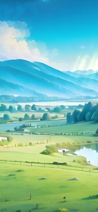 4k唯美草原农场