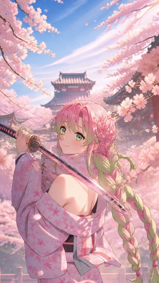 恋柱蜜璃・樱落春日元气循环
