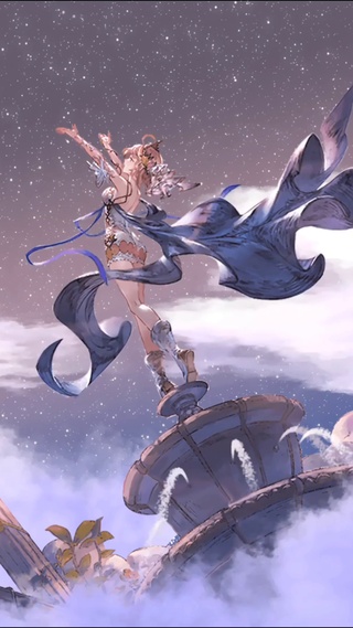 星空之上的少女