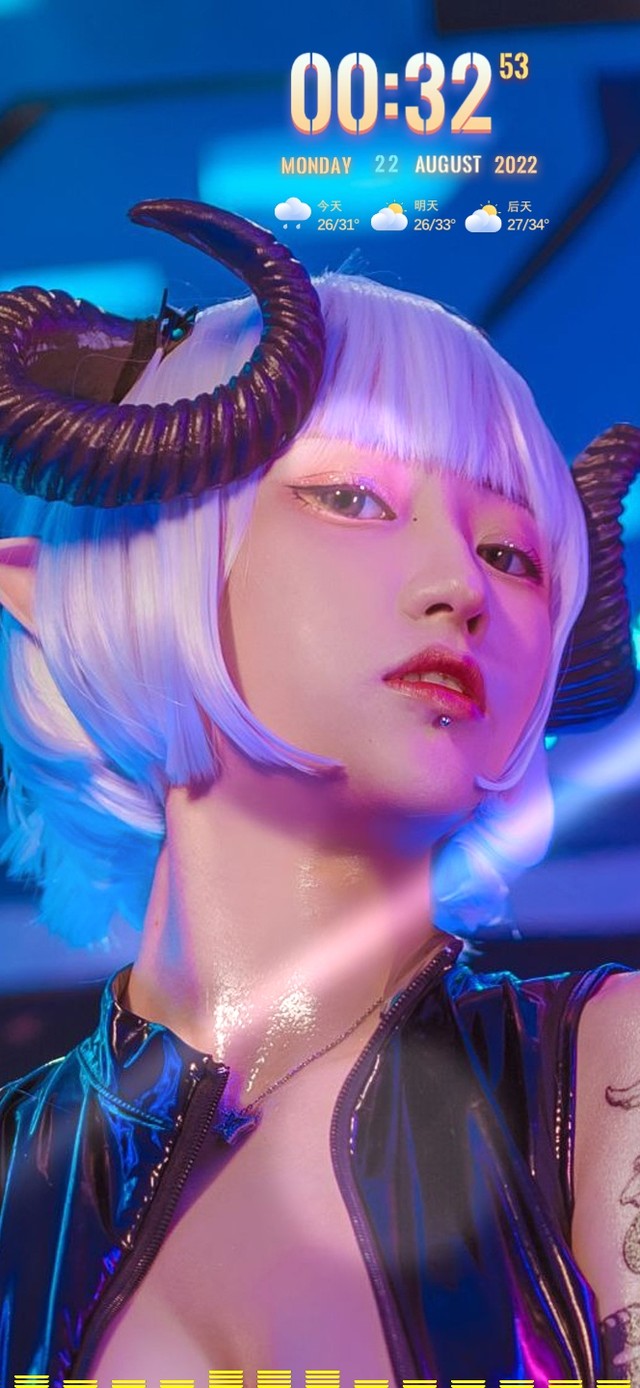 4K牛魔王cos美少女