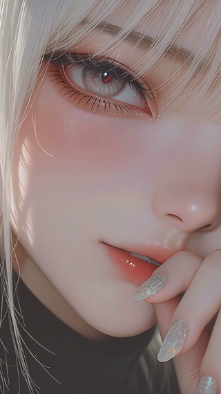 二次元清新美女