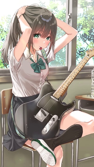 清纯轻音少女