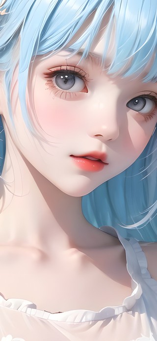 4k可爱甜美女孩