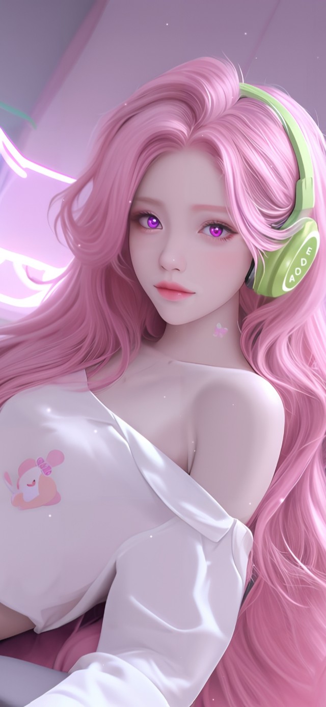 白丝电竞少女萨勒芬妮