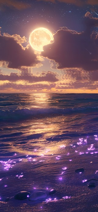荧光海