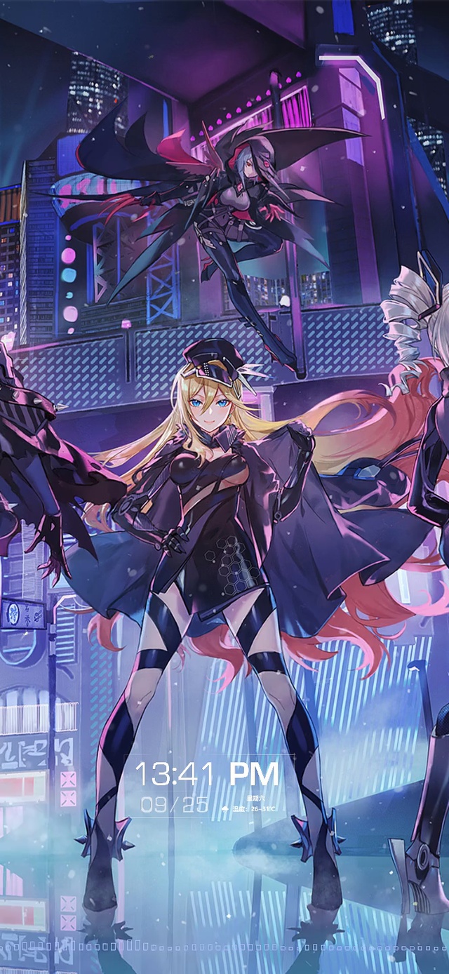 4K崩坏少女战队主题壁纸