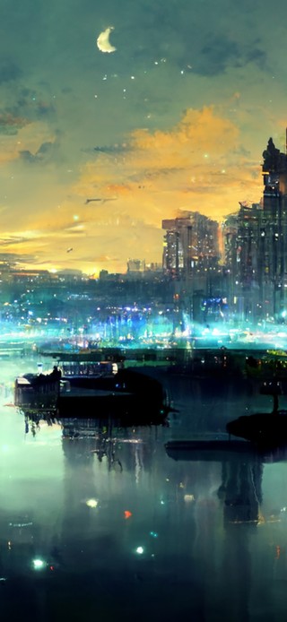 4K唯美治愈夜晚的城市