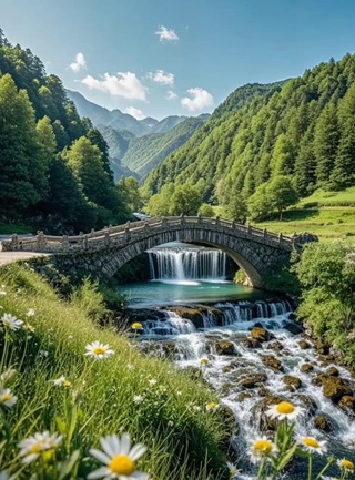 绿色清新自然护眼风景